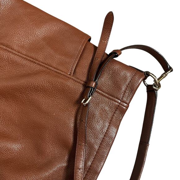 Coach Tan Leather Crossbody Bag - Picture 15 of 15